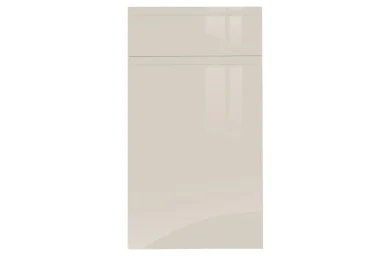 Jayline handleless replacement kitchen door and drawer front in Gloss Cashmere