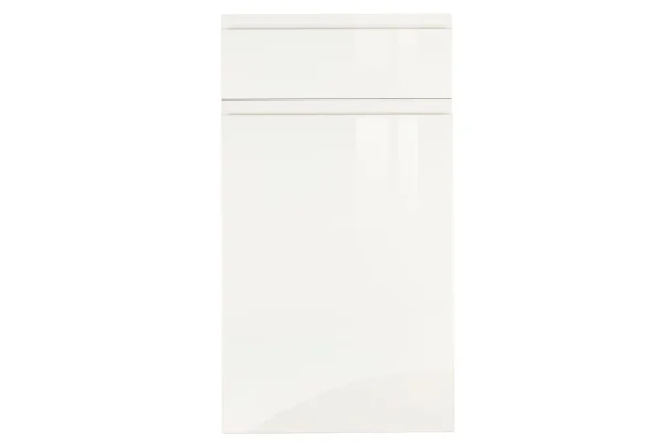 Jayline handleless replacement kitchen door and drawer front in Gloss White