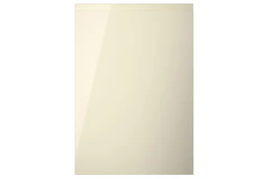 Lucente handleless replacement kitchen door and drawer front in Gloss Cream (alternative view)
