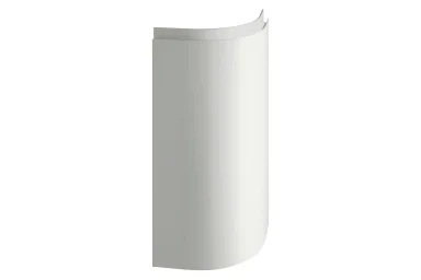 Lucente handleless replacement kitchen door and drawer front in Matt Light Grey (alternative view)