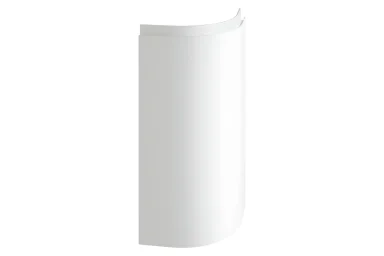 Lucente handleless replacement kitchen door and drawer front in Matt White (alternative view)