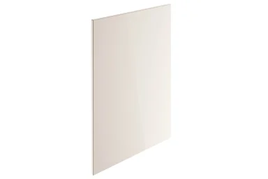 Vivo slab replacement kitchen door and drawer front in Gloss Cashmere (alternative view)