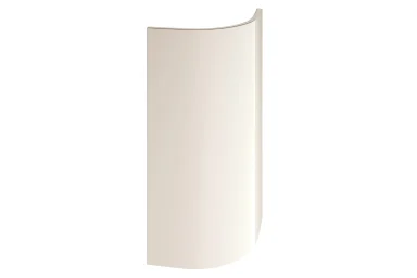 Vivo slab replacement kitchen door and drawer front in Gloss Cashmere (alternative view)