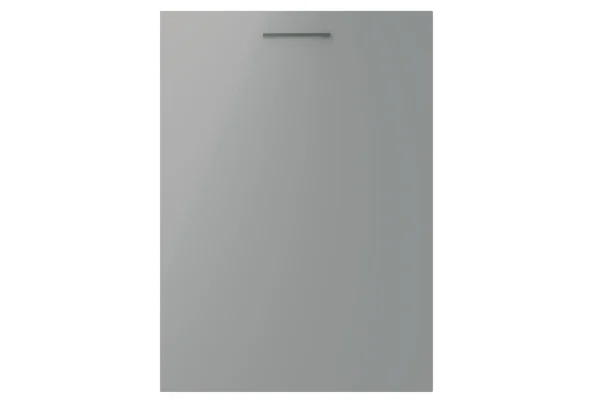 Vivo slab replacement kitchen door and drawer front in Gloss Dust Grey