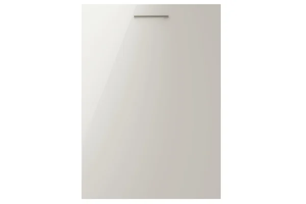 Vivo slab replacement kitchen door and drawer front in Gloss Grey