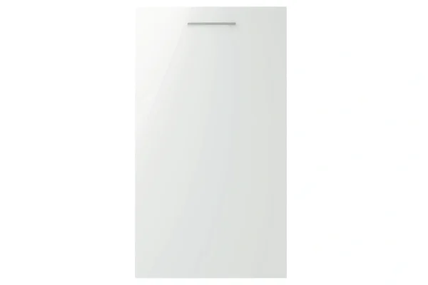 Vivo slab replacement kitchen door and drawer front in Gloss White