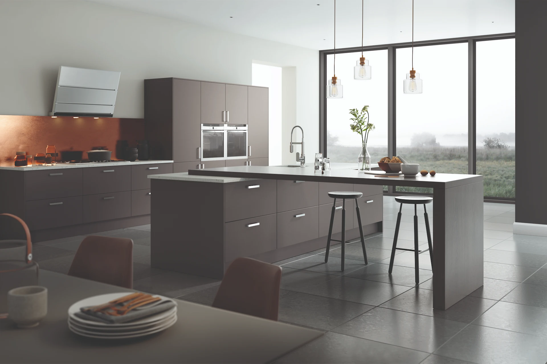 kitchen-door-vivo-matt-anthracite-main-1 Vivo kitchen in Matt Anthracite, fitted room view