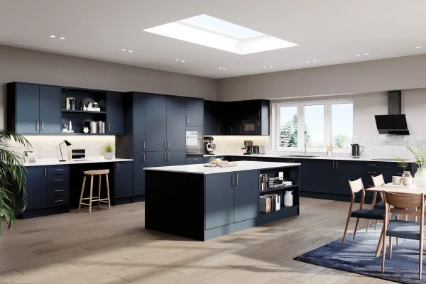 kitchen-door-vivo-matt-indigo-blue-main-1 Vivo kitchen in Matt Indigo Blue, fitted room view