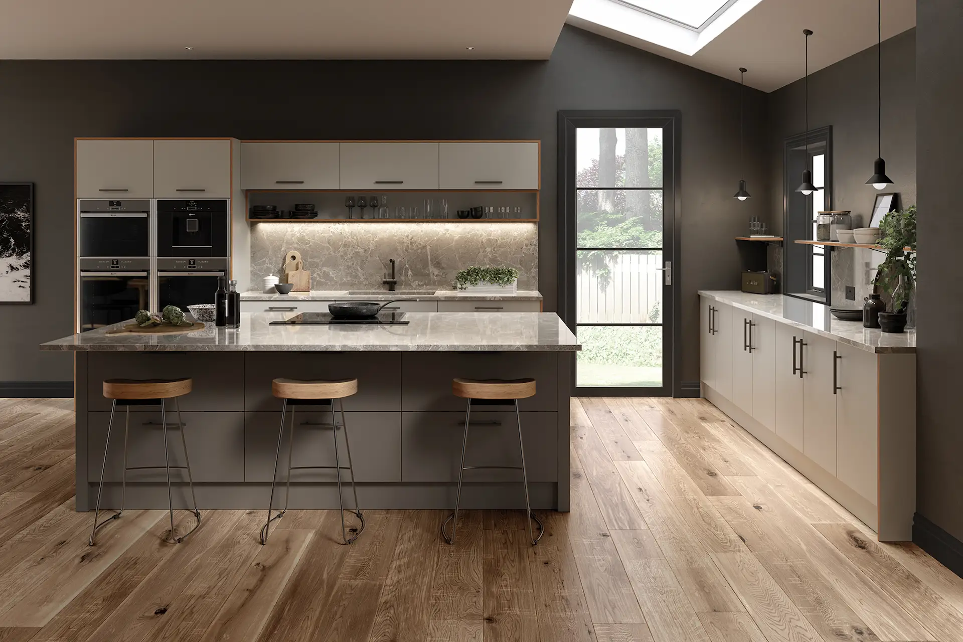 kitchen-door-zurfiz-matt-serica-pebble-main-1 Zurfiz kitchen in Matt Serica Pebble, fitted room view
