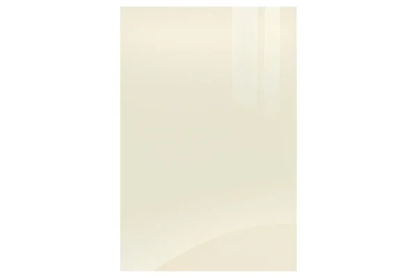 Zur replacement kitchen door and drawer front in Gloss Cream