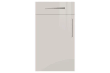 Venice replacement kitchen door and drawer front in Gloss Cashmere