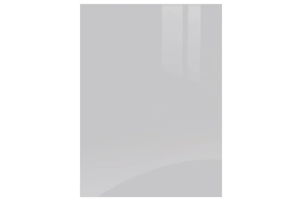 Zur replacement kitchen door and drawer front in Gloss Light Grey