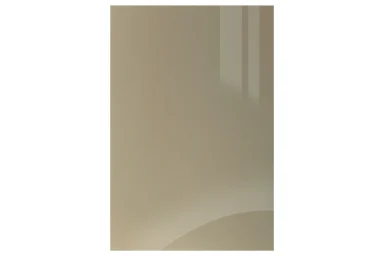Zur replacement kitchen door and drawer front in Gloss Metallic Champagne