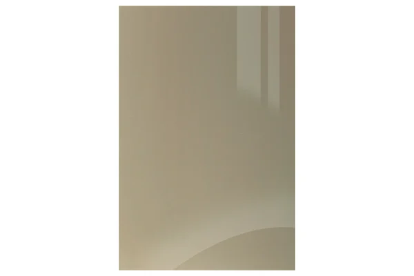Zur replacement kitchen door and drawer front in Gloss Metallic Champagne