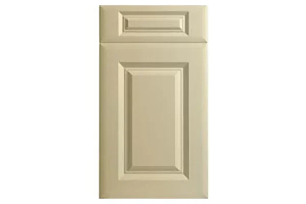 Bella replacement kitchen door and drawer front in Highgloss York Cream
