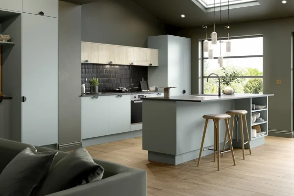 Kitchen-door-zurfiz-supermatt-duck-egg-main-1 Zurfiz kitchen in Supermatt Duck Egg, fitted room view