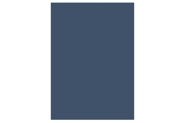 Ora replacement kitchen door and drawer front in Supermatt Blue