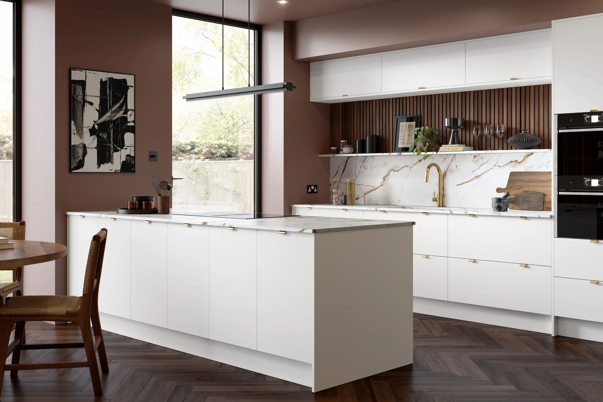 kitchen-door-ora-supermatt-white-main-1 Ora kitchen in Supermatt White, fitted room view