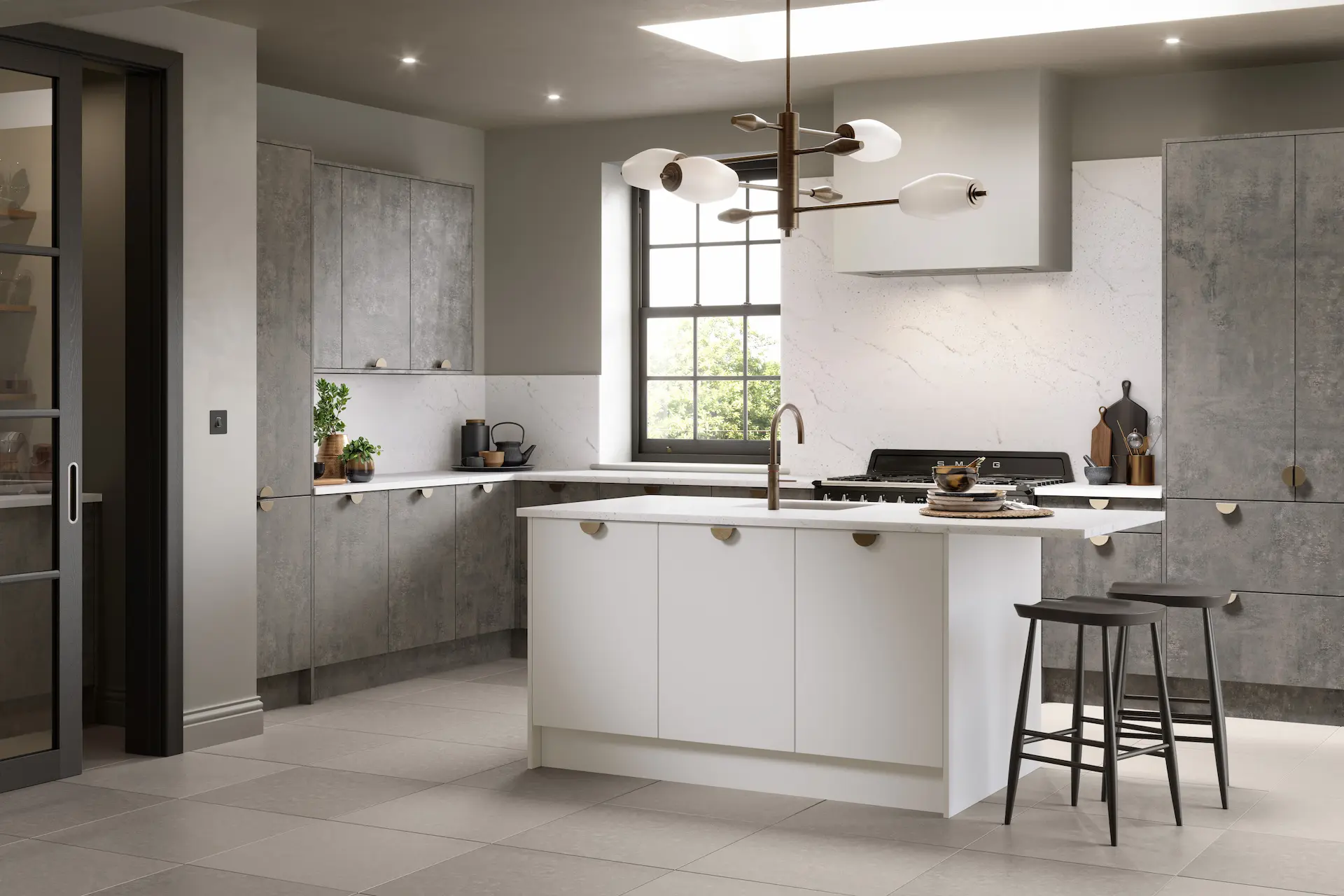 kitchen-door-valore-oxide-artstone-main-1 Valore kitchen in Oxide Artstone, fitted room view