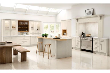 Cartmel replacement kitchen door and drawer front in Cashmere Main1