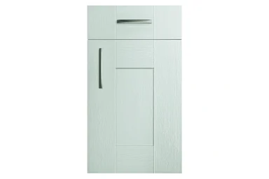 Cartmel replacement kitchen door and drawer front in Light Grey (alternative view)