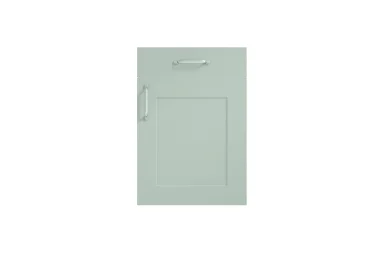 Oxford replacement kitchen door and drawer front in Light Grey (alternative view)