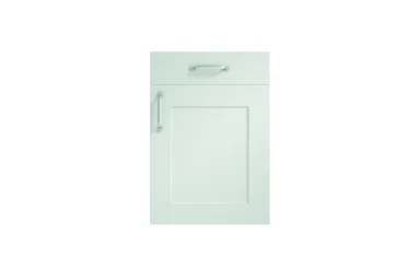 Oxford replacement kitchen door and drawer front in White (alternative view)