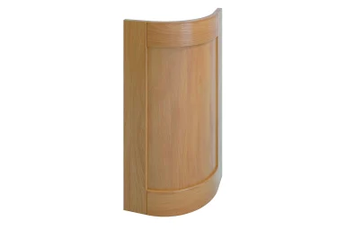 Cambridge replacement kitchen door and drawer front in Real Oak (alternative view)