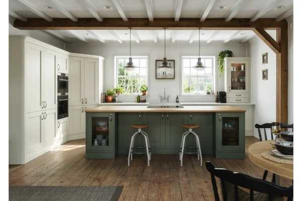 Cambridge kitchen in Reed Green, fitted room view