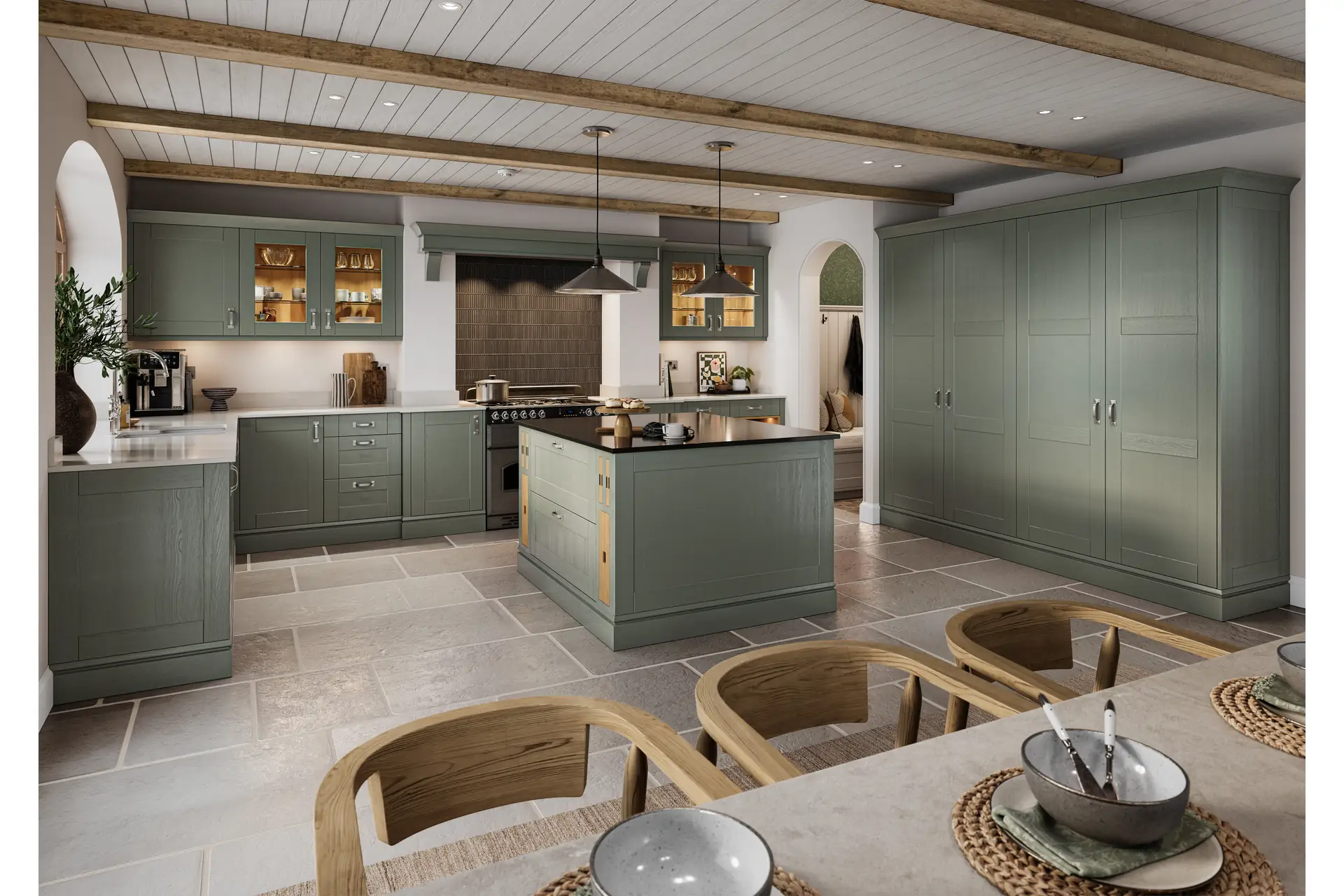 kitchen-door-cambridge-reed-green-main-2 Cambridge kitchen in Reed Green, fitted room view (alternative view)