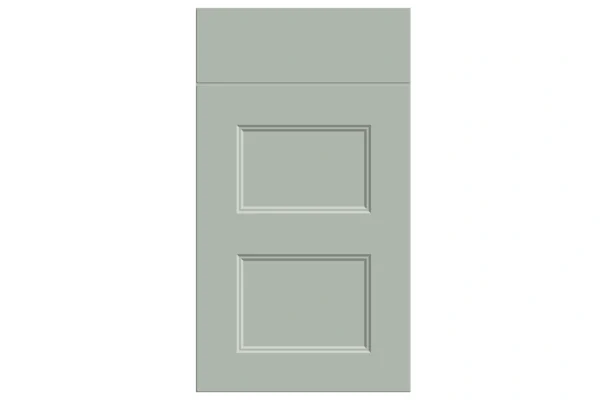 Aldridge replacement kitchen door and drawer front in Matt Pistachio Green