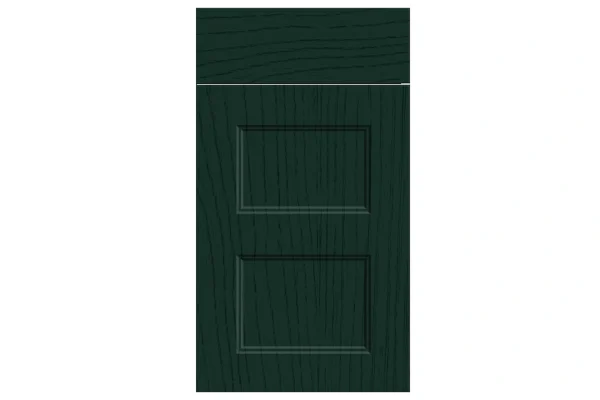 Aldridge replacement kitchen door and drawer front in Paint Flow Matt Fir Green