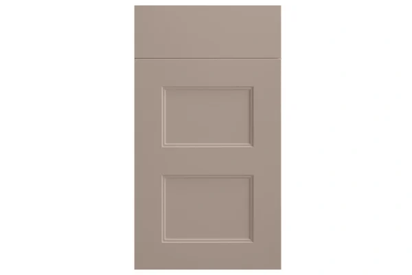 Aldridge replacement kitchen door and drawer front in Supermatt Cashmere