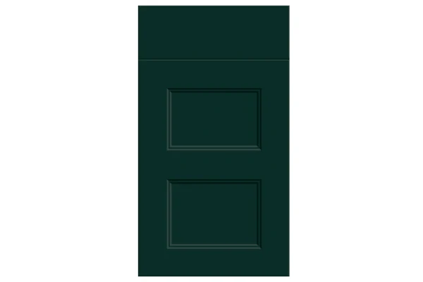 Aldridge replacement kitchen door and drawer front in Supermatt Fir Green