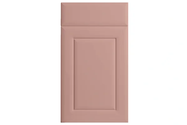 Ashford replacement kitchen door and drawer front in Matt Blush Pink