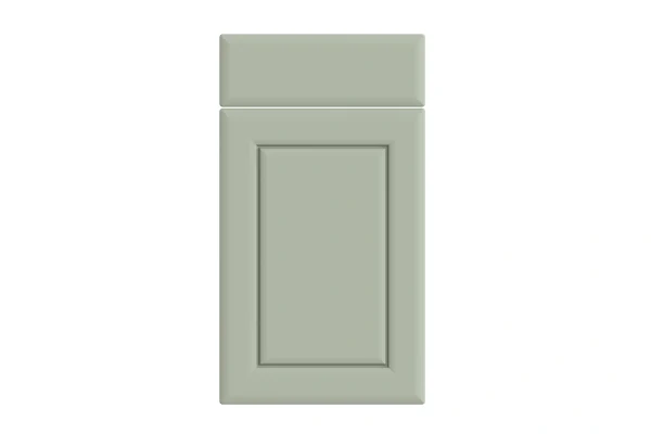 Ashford replacement kitchen door and drawer front in Matt Sage Green