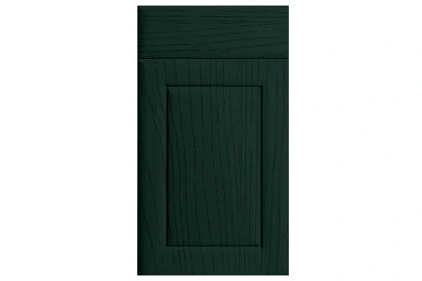 Ashford replacement kitchen door and drawer front in Paint Flow Matt Fir Green 1