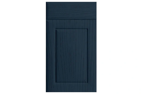 Ashford replacement kitchen door and drawer front in Paint Flow Matt Indigo Blue 1