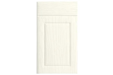 Ashford replacement kitchen door and drawer front in Paint Flow Matt White 1