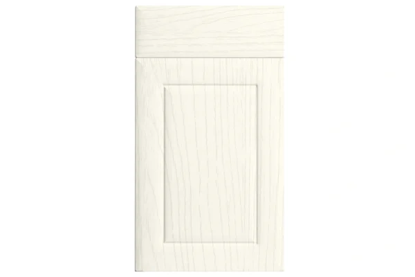 Ashford replacement kitchen door and drawer front in Paint Flow Matt White 1