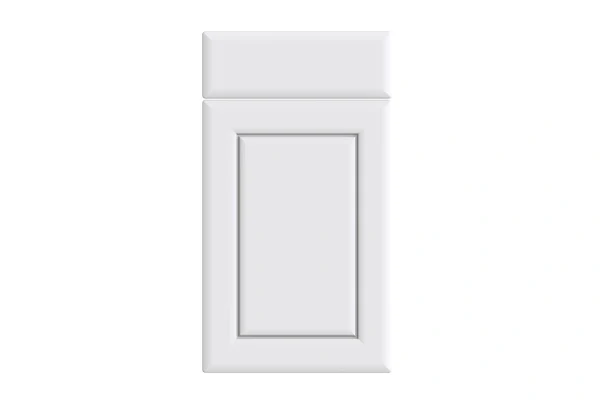 Ashford replacement kitchen door and drawer front in Supermatt White