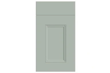 Buxton replacement kitchen door and drawer front in Matt Pistachio Green 1