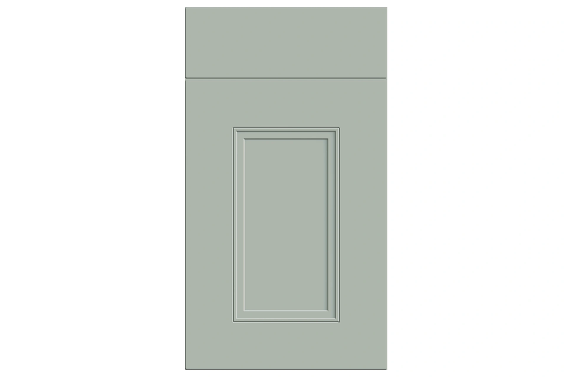 kitchen-door-buxton-matt-pistachio-green-2-p-1 Buxton replacement kitchen door and drawer front in Matt Pistachio Green 2