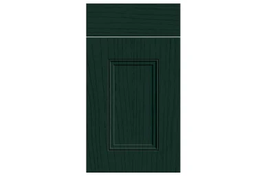 Buxton replacement kitchen door and drawer front in Paint Flow Matt Fir Green 2