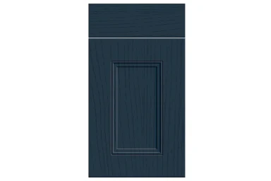 Buxton replacement kitchen door and drawer front in Paint Flow Matt Indigo Blue 1