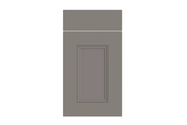 Buxton replacement kitchen door and drawer front in Supermatt Dust Grey