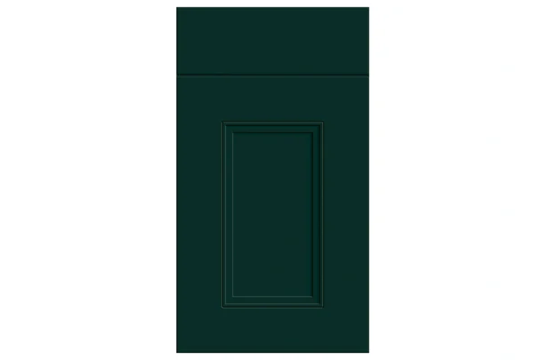 Buxton replacement kitchen door and drawer front in Supermatt Fir Green 2