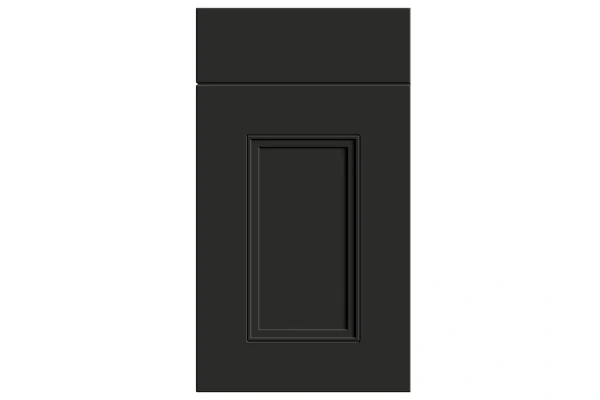 Buxton replacement kitchen door and drawer front in Supermatt Graphite