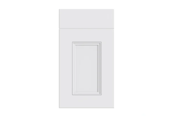 Buxton replacement kitchen door and drawer front in Supermatt White