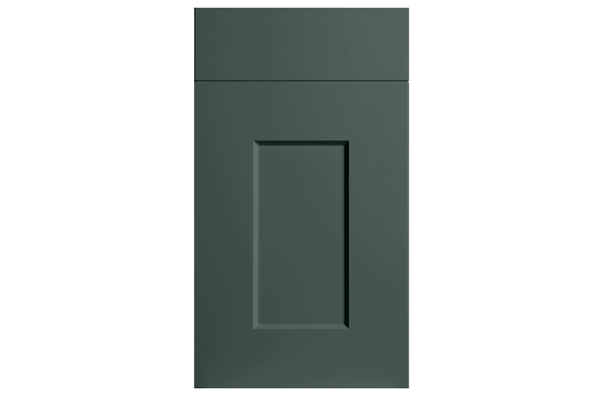 kitchen-door-cambridge-matt-kombu-green-p-1 Cambridge replacement kitchen door and drawer front in Matt Kombu Green